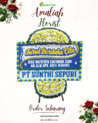 Papan Bunga Duka di Winongan