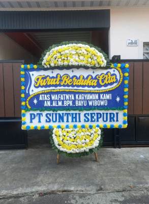 Papan Bunga Duka di Winongan
